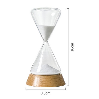 Set de cronometru cu 30 de minute Cronometru de clepsidra de nisip, ceas de nisip creativ, ceas, decorațiuni, ornament pentru birou, clepsidra, decor de birou