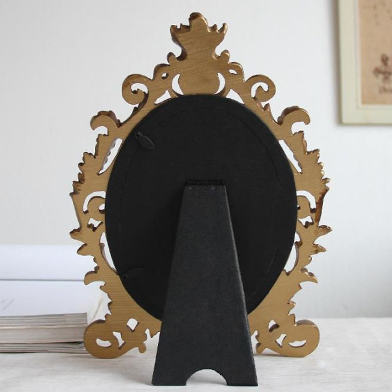 Rame foto în stil european de 6/7/8 inci, pictură, rame sculptate din rășină, pentru ornamente de masă, rame pentru fotografii de manoperă retro