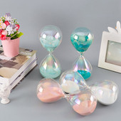 Clepsidra super frumoasă, colorată, 30 de minute, cronometru de nisip, ornamente de birou, decorațiuni, cadou creativ de aniversare pentru fete