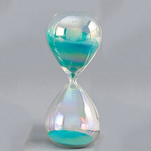 Clepsidra super frumoasă, colorată, 30 de minute, cronometru de nisip, ornamente de birou, decorațiuni, cadou creativ de aniversare pentru fete