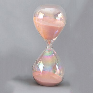 Clepsidra super frumoasă, colorată, 30 de minute, cronometru de nisip, ornamente de birou, decorațiuni, cadou creativ de aniversare pentru fete
