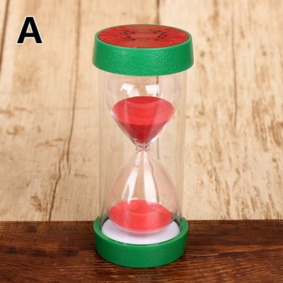 Smėlio laikrodis 15/30/45/60 minučių Smėlio laikrodis Vaisių laikmatis Laikrodis Smėlio stiklas Stalo papuošalai Namų dekoravimas Dovana vaikams