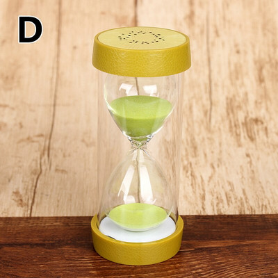Új kreatív homokóra homokóra Gyümölcs időzítő óra 5/10/15/30/perc Homoküveg asztali díszek Otthoni dekoráció Gyermekajándék