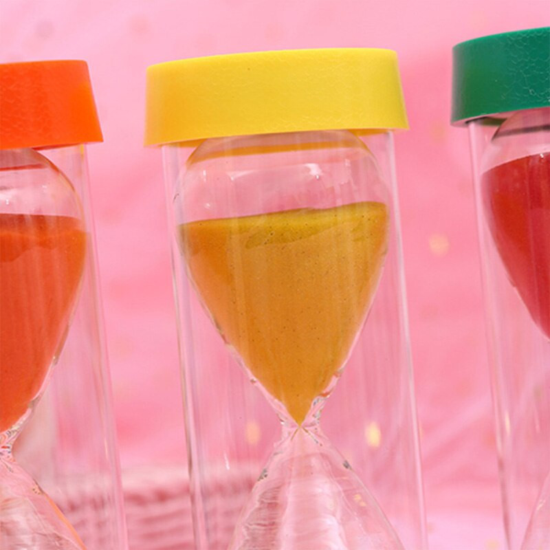 Új kreatív homokóra homokóra Gyümölcs időzítő óra 5/10/15/30/perc Homoküveg asztali díszek Otthoni dekoráció Gyermekajándék