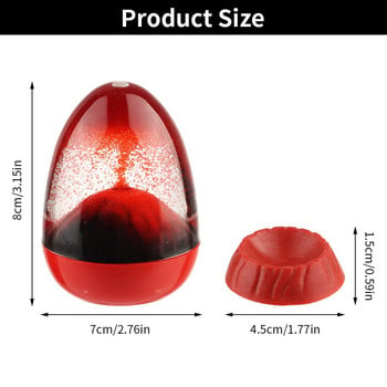Подарък Вулкан Пясъчен часовник Занаяти Изтичане на масло Пясъчен часовник Играчки Орнаменти Течен таймер Пясъчен часовник Пясъчен таймер