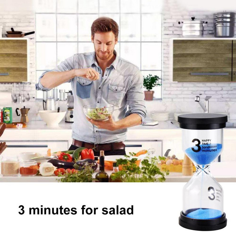 Dropshipping! Sosire 2021 6 buc/set 1/3/5/10/15/30min ceas cu nisip clepsidră clepsidra cronometru școală decor pentru jocuri pentru copii