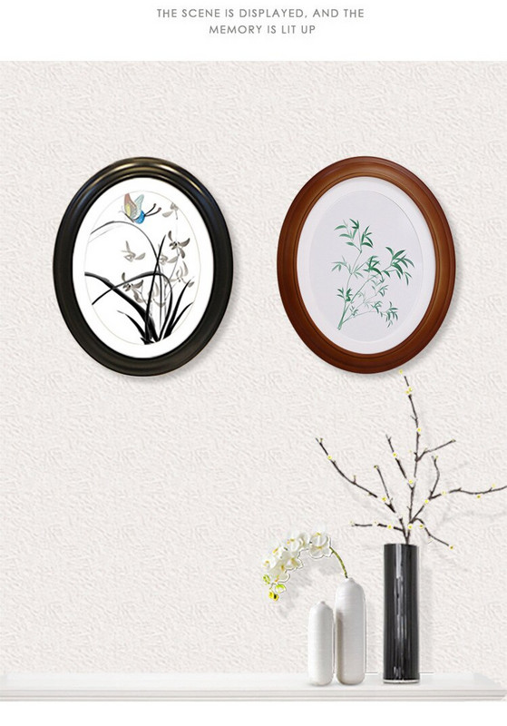 shadow box keret modern dekorációval ovális képkeret képkeret keretek képekhez