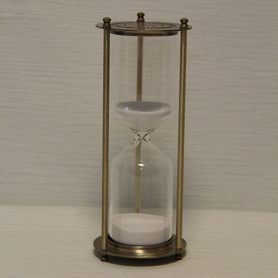 1917 clepsidra retro europeana 30 min ceas de nisip metalic vintage nunta clepsidra de casa decor