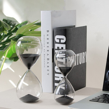 Κλεψύδρα Sand Timers, Modern Sand Timer Clock Sand Watch 15/30 Min Glass Timer Decors Home Office