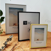 Ramă Foto Aluminiu Pentru Agățat Perete Cu Ramă Fotografie Metalică Plexiglass Pentru Poze Rama Poster Ramă Certificat Clasic