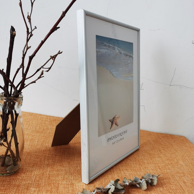 Ramă Foto Aluminiu Pentru Agățat Perete Cu Ramă Fotografie Metalică Plexiglass Pentru Poze Rama Poster Ramă Certificat Clasic