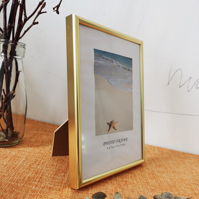 Ramă Foto Aluminiu Pentru Agățat Perete Cu Ramă Fotografie Metalică Plexiglass Pentru Poze Rama Poster Ramă Certificat Clasic