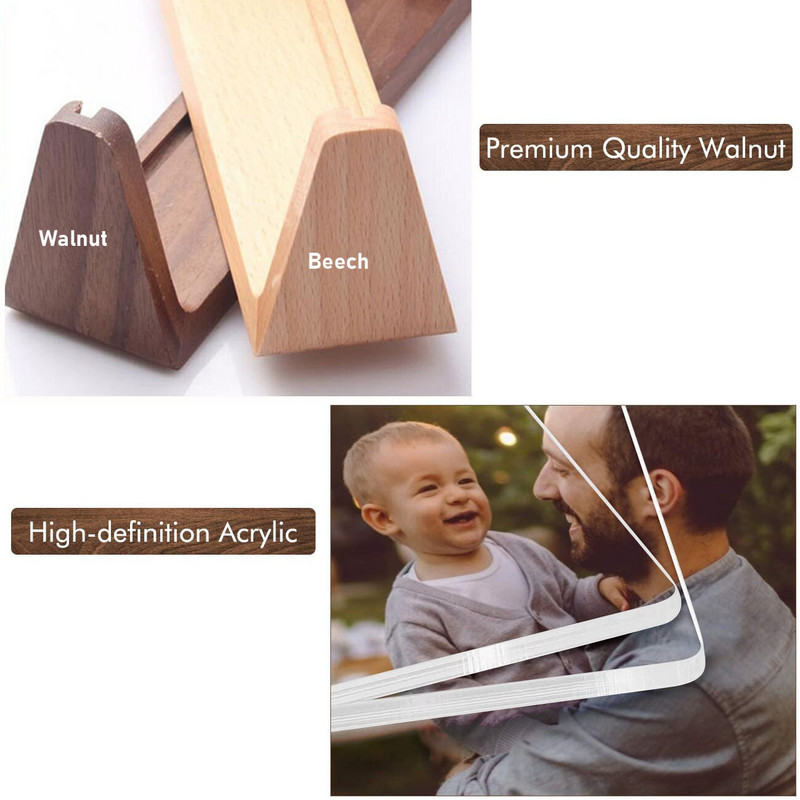 Rama Foto Acrilic Rama Foto Verticala Din Lemn Rama Foto Pentru Nunta Rama Foto Fotografie Desktop Birou Decor Foto