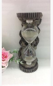 Decorare creativă pentru casă Gear Time Clepsidra Cadou de artizanat Metal Color Nisip Ochelari Ceas Timer Cadou pentru prieten Clepsidra