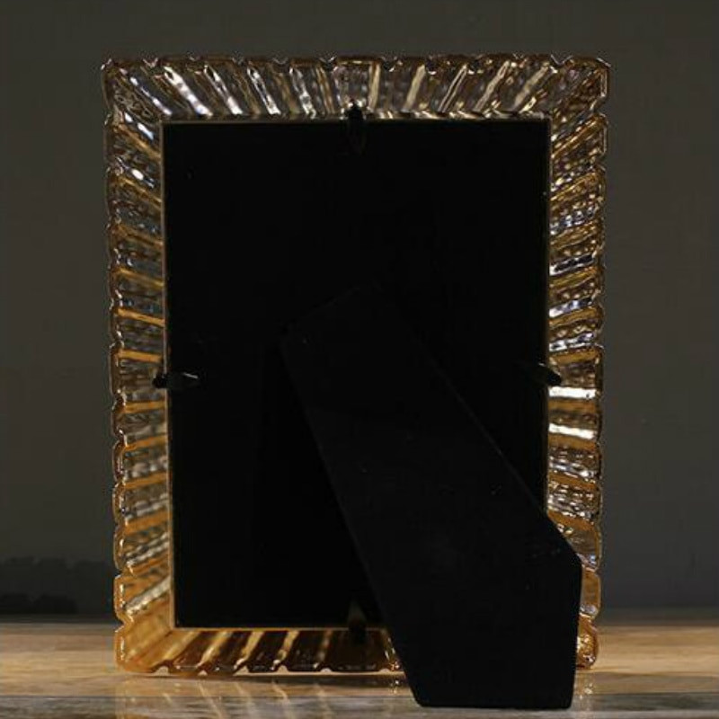 6/7 colių prabangus metalinis amerikietiško stiliaus šiaurietiškas modernus paprastas paveikslų rėmelis vestuvių dovana