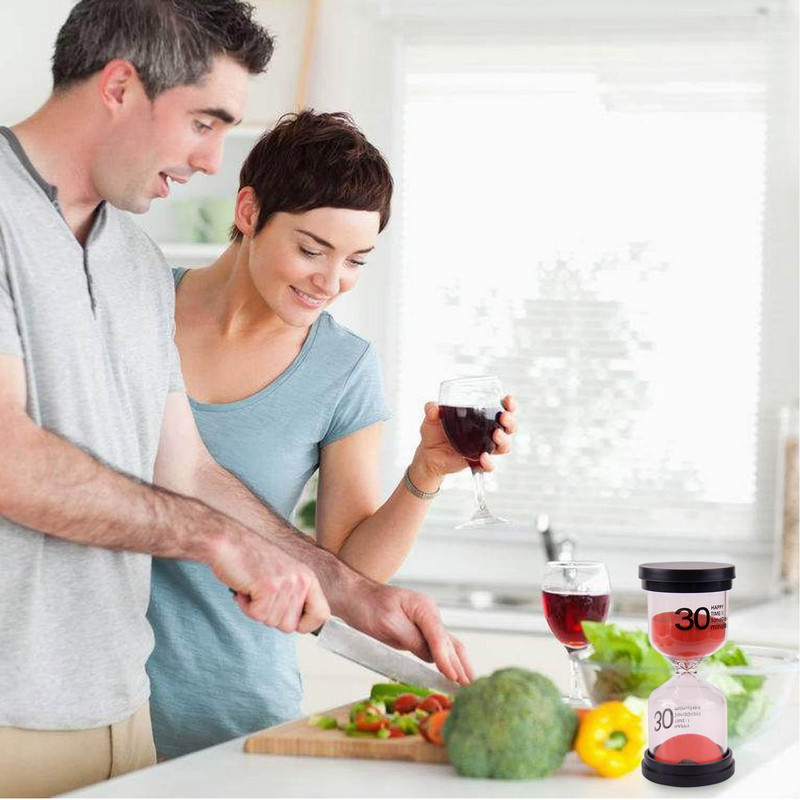 1 3 5 10 15 30 minuta pješčani sat, mini pješčani sat, pješčani mjerač vremena, dječji dar, kreativni stolni ukrasi, ukrasi za dom