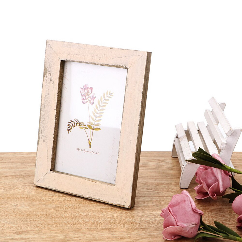 Rame Fotografii Cuplu Nunta Din Lem Cadou Ramă Foto Vintage 5 Culori Decor Interior Creativ
