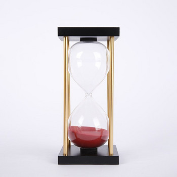 Δημιουργικό ρολόι άμμου 15 λεπτών Διακόσμηση με χρονοδιακόπτη κλεψύδρας Ρολόι που πέφτει από γυαλί Πολυτελές γραφείο Διακόσμηση σπιτιού Στολίδι Δώρο γενεθλίων