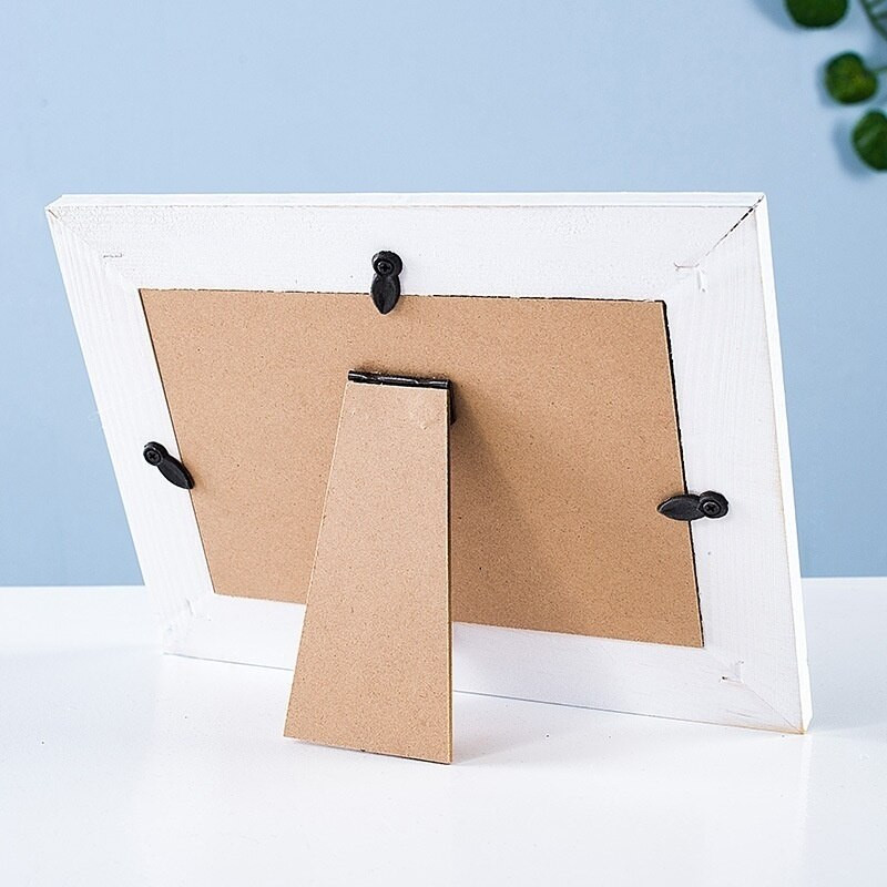 Rame foto de 6 inch Dormitor în stil natural de plajă Barcă cu pânze, scoici de mare, rame împădurite cu păsări marine