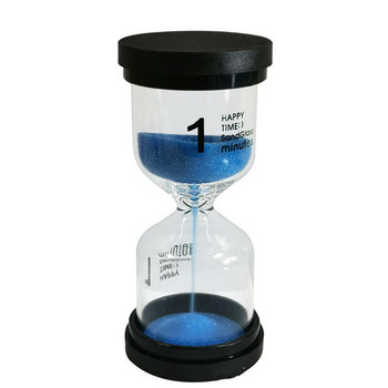 1/3/5/10/15/30 λεπτά Κλεψύδρα Sand Clock Timers Sandglass for Favor Props Μαγειρική Διακόσμηση σπιτιού Παιδιά Δώρο Τυχαίο χρώμα