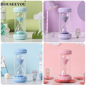 10/15/30 de minute drăguț macaron clepsidra bomboane culoare temporizator timp instrumente de gestionare a copiilor grils decor camera de birou craft Craft
