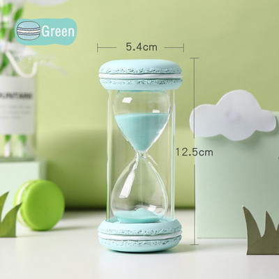 10/15/30 de minute drăguț macaron clepsidra bomboane culoare temporizator timp instrumente de gestionare a copiilor grils decor camera de birou craft Craft
