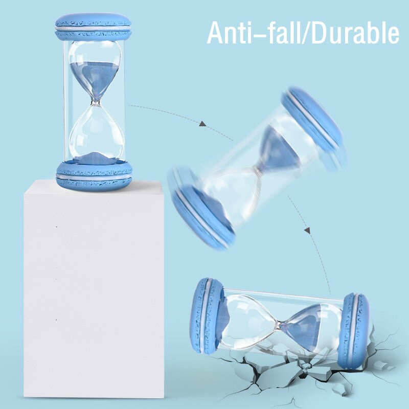 10/15/30 de minute drăguț macaron clepsidra bomboane culoare temporizator timp instrumente de gestionare a copiilor grils decor camera de birou craft Craft