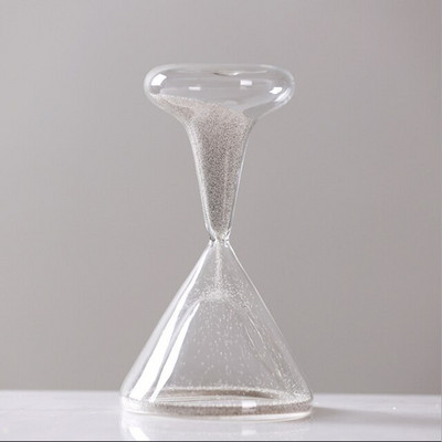 Kūrybingas vyno stiklas smėlio laikrodis vaikų šepetėlis dantis smėlio laikmatis laikrodis namų dekoravimas amatai Ampulheta Valentino dienos dovana