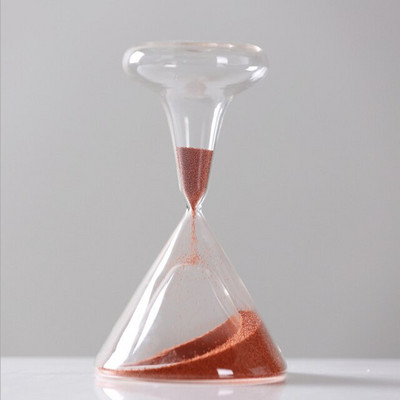 Kūrybingas vyno stiklas smėlio laikrodis vaikų šepetėlis dantis smėlio laikmatis laikrodis namų dekoravimas amatai Ampulheta Valentino dienos dovana