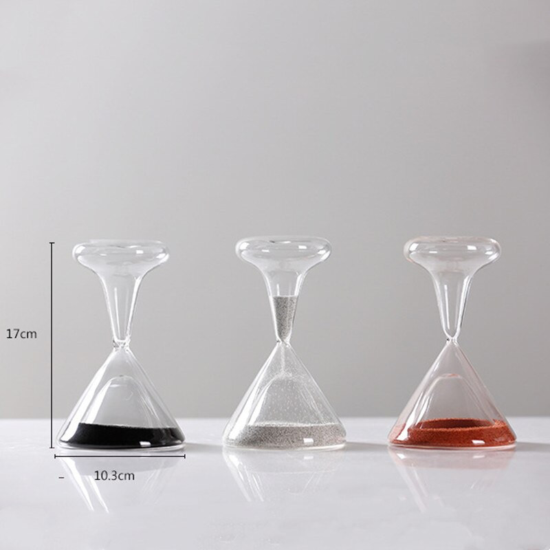 Kūrybingas vyno stiklas smėlio laikrodis vaikų šepetėlis dantis smėlio laikmatis laikrodis namų dekoravimas amatai Ampulheta Valentino dienos dovana