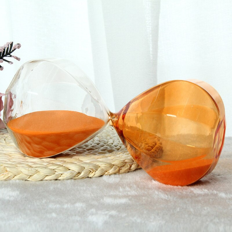 30 de minute Lanternă din sticlă clepsidră instrument de gestionare a timpului pentru copii ceas cu nisip colorat, birou, masă, dulap, ornamente, sticlă de nisip