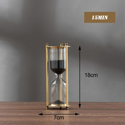 Euroopa retro metallist liivakell liivaklaas liivakell taimer elutuba kontori töölauakaunistus isetegemise kaunistused