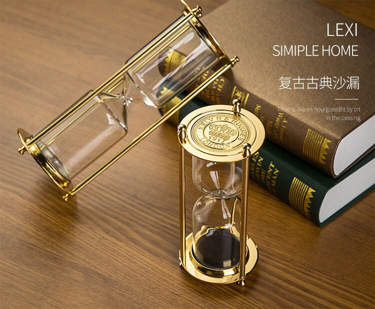 Tühi liivakell metallist klaasist liivakell kodu dekroteerimine köök liivataimer kaasaskantav paigaldus kingitus