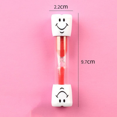 Mosolygó arc Homokóra Homokóra főzéshez Fogmosás 3 perc Homokóra Időzítő Homoküveg Gyermek Gyerekek Ajándék asztali dísz