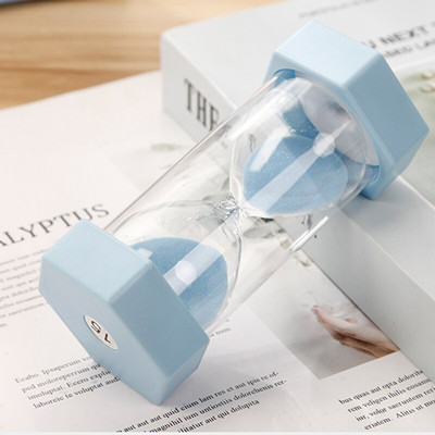 Clepsidra de 30/60 de minute Cronometru pentru ceas cu nisip Rezistență la căderi pentru copii O oră la ora mesei pentru studenți Cadou Sticla cu nisip mișcător Decor acasă