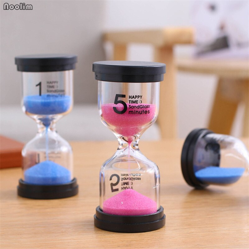 6 vnt./rinkinys 1/3/5/10/15/30 minučių smėlio laikrodis smėlio laikrodis Laikrodis Smėlio stiklinis laikas Kūrybinės dovanos vaikams namų biuro dekoravimui