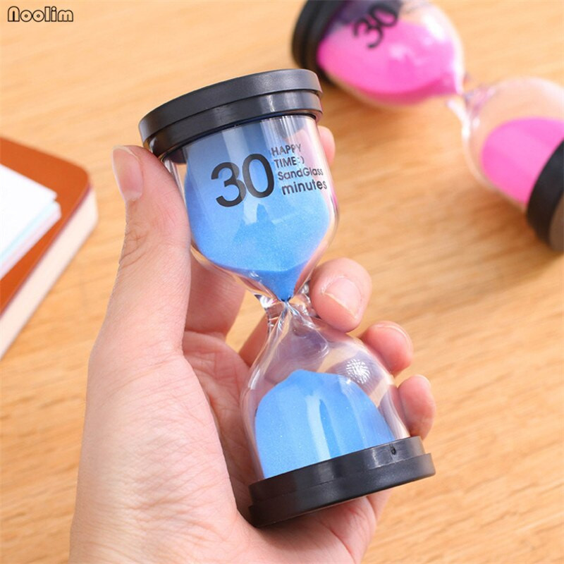 6 vnt./rinkinys 1/3/5/10/15/30 minučių smėlio laikrodis smėlio laikrodis Laikrodis Smėlio stiklinis laikas Kūrybinės dovanos vaikams namų biuro dekoravimui