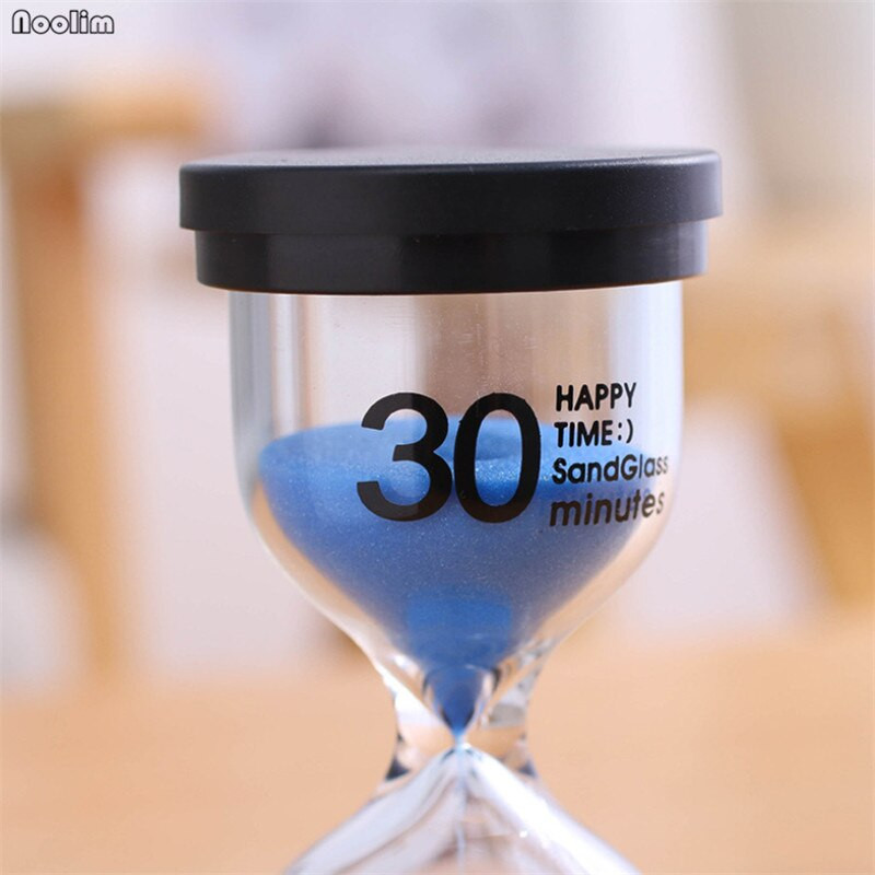 6 vnt./rinkinys 1/3/5/10/15/30 minučių smėlio laikrodis smėlio laikrodis Laikrodis Smėlio stiklinis laikas Kūrybinės dovanos vaikams namų biuro dekoravimui