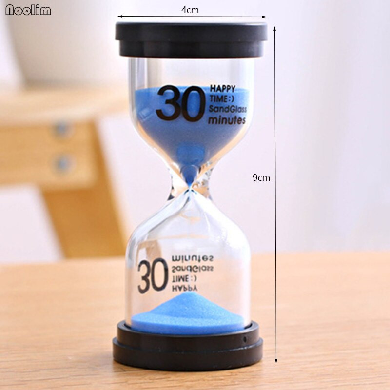 6 vnt./rinkinys 1/3/5/10/15/30 minučių smėlio laikrodis smėlio laikrodis Laikrodis Smėlio stiklinis laikas Kūrybinės dovanos vaikams namų biuro dekoravimui