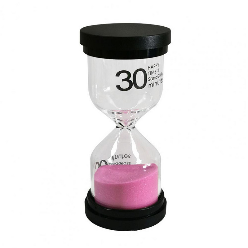 6 vnt. / rinkinys 1/3/5/10/15/60 min. smėlio laikrodis dekoratyvinis stiklas, nešiojamasis mišrus spalvų daugiafunkcis smėlio laikmatis laikrodis namų dekoro žaislai
