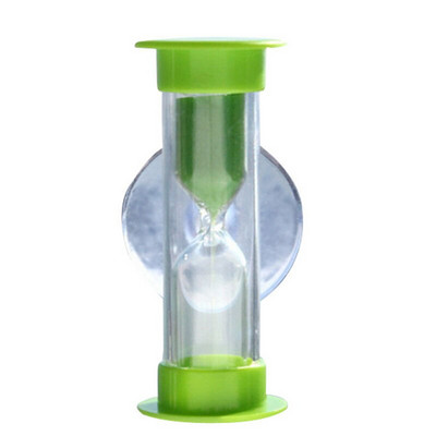 Creativ 3 buc/lot periuță de dinți cronometru pivotant pentru nisip, cronometru pentru duș, 3 minute, multicolor pentru copii, clepsidră MiNi, ceas din sticlă, gadget pentru dinți