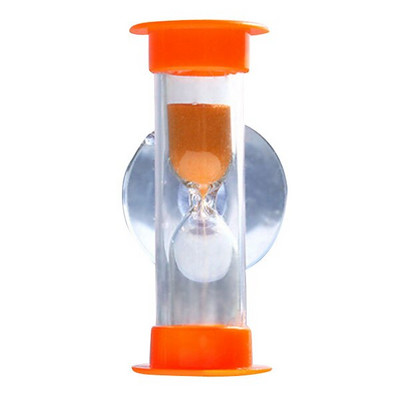 Creativ 3 buc/lot periuță de dinți cronometru pivotant pentru nisip, cronometru pentru duș, 3 minute, multicolor pentru copii, clepsidră MiNi, ceas din sticlă, gadget pentru dinți