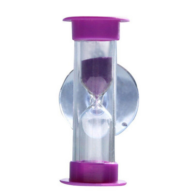 Creativ 3 buc/lot periuță de dinți cronometru pivotant pentru nisip, cronometru pentru duș, 3 minute, multicolor pentru copii, clepsidră MiNi, ceas din sticlă, gadget pentru dinți