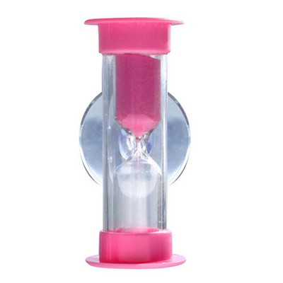 Creativ 3 buc/lot periuță de dinți cronometru pivotant pentru nisip, cronometru pentru duș, 3 minute, multicolor pentru copii, clepsidră MiNi, ceas din sticlă, gadget pentru dinți