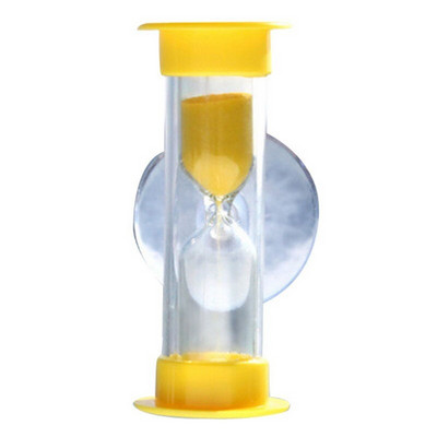 Creativ 3 buc/lot periuță de dinți cronometru pivotant pentru nisip, cronometru pentru duș, 3 minute, multicolor pentru copii, clepsidră MiNi, ceas din sticlă, gadget pentru dinți