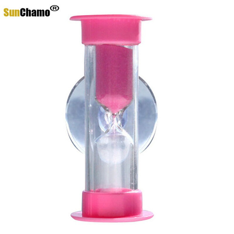 Creativ 3 buc/lot periuță de dinți cronometru pivotant pentru nisip, cronometru pentru duș, 3 minute, multicolor pentru copii, clepsidră MiNi, ceas din sticlă, gadget pentru dinți