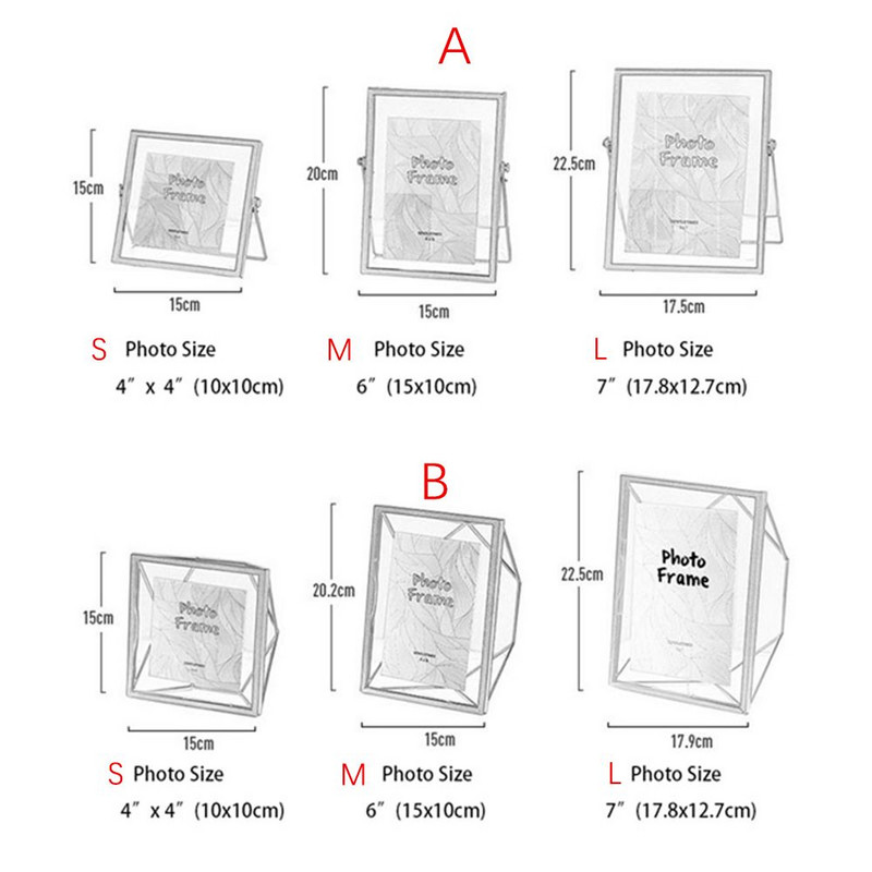 Senovinis metalinis nuotraukų rėmelis, stiklo spaustukas, džiovintų gėlių augalas, tapyba Plakatų laikiklis Nordic Ins namų darbalaukio dekoravimas