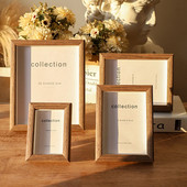 Ramă foto din lemn masiv de calitate, 5/6/7/8/10 inci, creativ pentru birou, pentru decorarea casei, rame foto, album foto modern, cadru de pictură pentru copii, gi