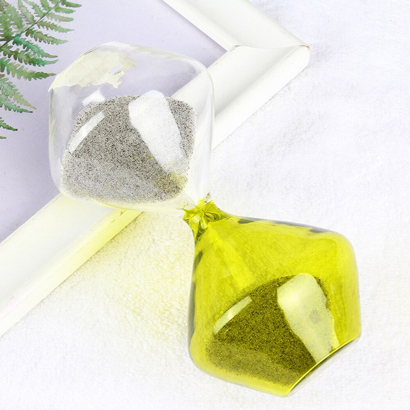 Kreatív 5 perc Lámpaernyő Üveg Homokóra Időzítő Homoküveg Születésnapi ajándék óra Homokóra Dekoráció Kézműves asztali dísz