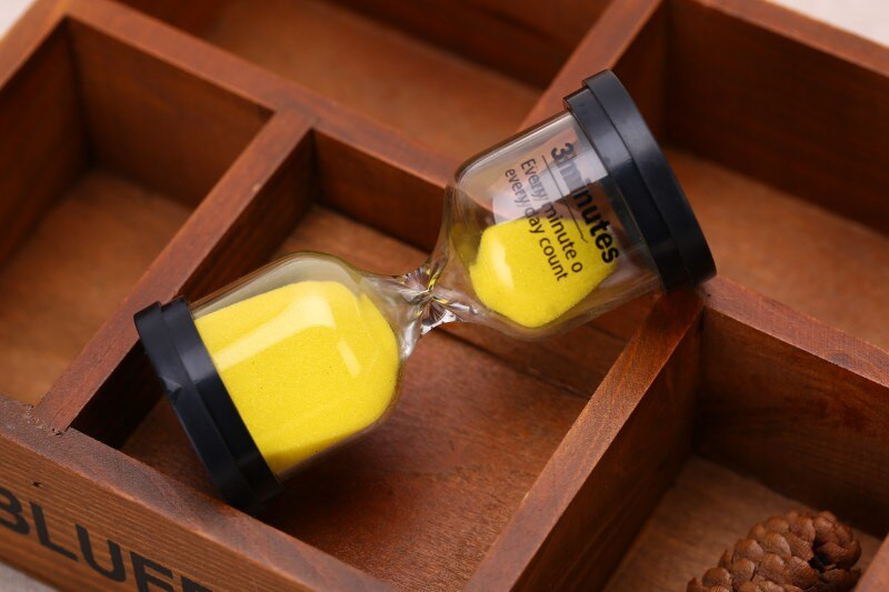 Kreatív homokóra 20/30 perces időzítő 60 perces homokóra óra 1 óra 45 perces ajándék időzítő otthoni dekorációs kiegészítők